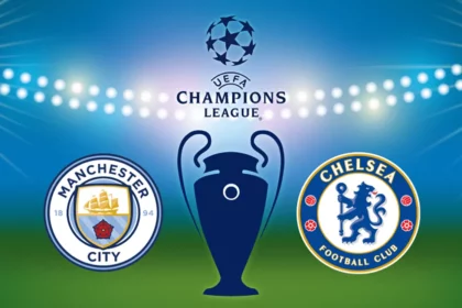 Manchester City versus Chelsea in the Champions League final 2021