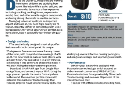 Smart Air Review in PCQuest magazine